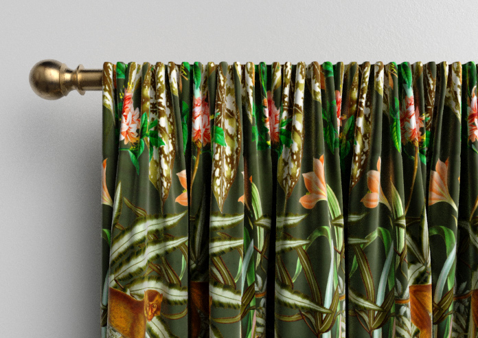 Barbados, Lush Green - Made to Measure Curtain - Image 9